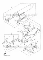 ECHAPPEMENT pour Yamaha XVS 2016