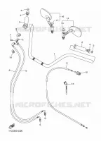 GUIDON ET CABLES pour Yamaha XVS 2016