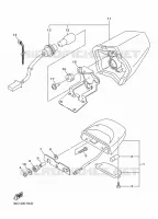 FEU ARRIERE pour Yamaha XJ6 2014