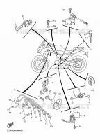 PARTIE ELECTRIQUE 1 pour Yamaha XJ6 2014