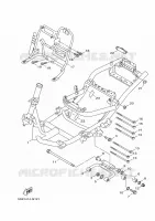 CADRE pour Yamaha XOVER 2011