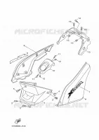 COUVERCLE LATERAL pour Yamaha XOVER 2011