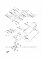 ECHAPPEMENT pour Yamaha XOVER 2011