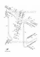 GUIDON ET CABLES pour Yamaha XOVER 2011