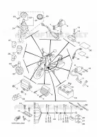 PARTIE ELECTRIQUE 1 pour Yamaha XOVER 2011