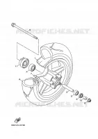 ROUE AVANT pour Yamaha XOVER 2011