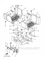 SUPPORT / REPOSE PIEDS pour Yamaha GRIZZLY 2007