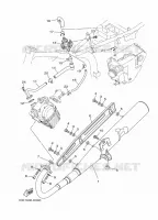 ECHAPPEMENT pour Yamaha CRUX 2009