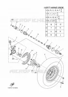 ROUE AVANT pour Yamaha GRIZZLY 2014