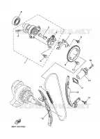 ARBRE A CAMES / CHAINE DE DISTRIBUTION pour Yamaha GRIZZLY 2014