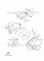 COUVERCLE LATERAL pour Yamaha GRIZZLY 2014