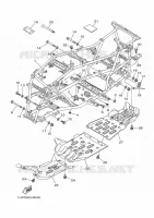 CADRE pour Yamaha GRIZZLY 2015