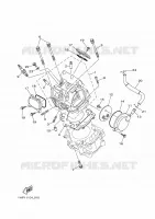 CULASSE pour Yamaha GRIZZLY 2015