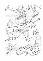 PARTIE ELECTRIQUE 1 pour Yamaha GRIZZLY 2015