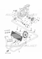 POMPE A HUILE pour Yamaha GRIZZLY 2014