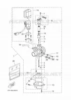 CARBURATEUR pour Yamaha AEROX 2013