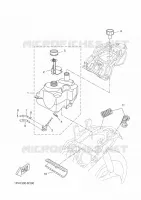 RESERVOIR A ESSENCE pour Yamaha AEROX 2013