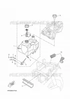 RESERVOIR A ESSENCE pour Yamaha AEROX 2016