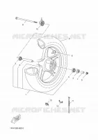 ROUE AVANT pour Yamaha AEROX 2016