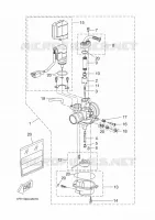 CARBURATEUR pour Yamaha NITRO 2016