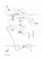 GUIDON ET CABLES pour Yamaha NITRO 2016
