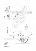 PARTIE ELECTRIQUE 1 pour Yamaha NITRO 2016