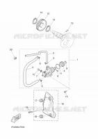 POMPE A HUILE pour Yamaha NITRO 2016