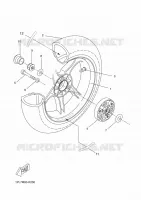 ROUE ARRIERE pour Yamaha NITRO 2016