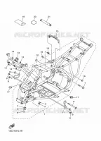 CADRE pour Yamaha GRIZZLY 2013