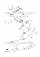 ECHAPPEMENT pour Yamaha GRIZZLY 2013