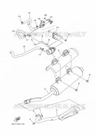 ECHAPPEMENT pour Yamaha GRIZZLY 2013