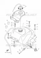 RESERVOIR A ESSENCE pour Yamaha GRIZZLY 2013
