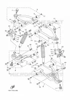 SUSPENSION / ROUE AVANT pour Yamaha GRIZZLY 2013