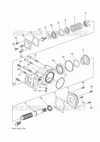 TRANSMISSION INTERMEDIAIRE pour Yamaha GRIZZLY 2013