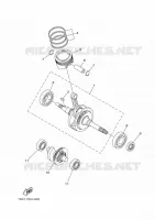 VILEBREQUIN / PISTON pour Yamaha GRIZZLY 2013
