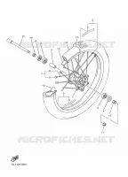 ROUE AVANT pour Yamaha YZ450F 2014