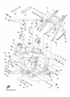 CADRE pour Yamaha YZ450F 2015