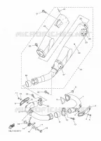 ECHAPPEMENT pour Yamaha YZ450F 2015