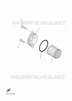 FILTRE A HUILE pour Yamaha YZ450F 2015