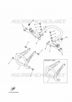PARE CHOCS pour Yamaha YFZ R 2014