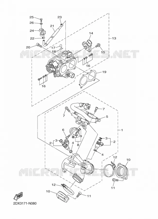 ADMISSION 1 Yamaha MOTO 950 2016 XV  XVS950CU
