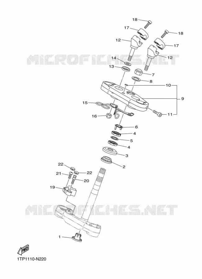 DIRECTION Yamaha MOTO 950 2016 XV  XVS950CU