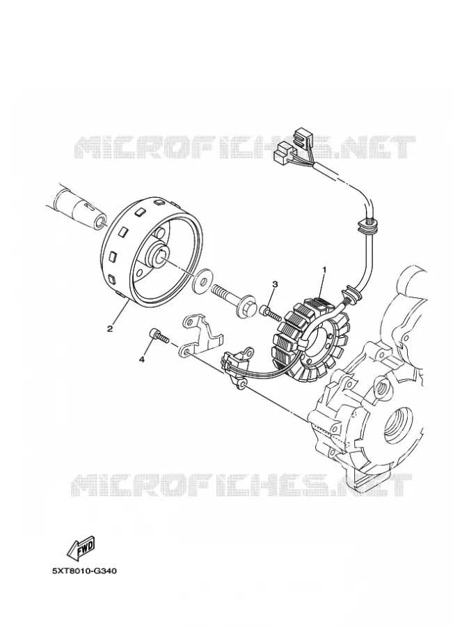 ALLUMAGE Yamaha MOTO 250 2016 XT  XT250