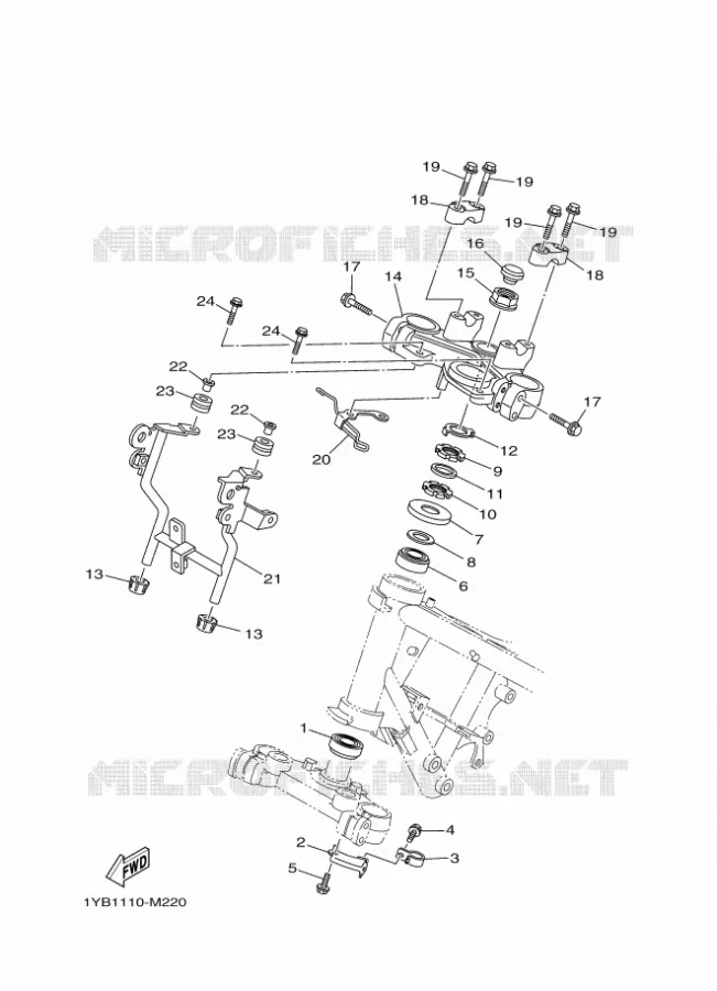 DIRECTION Yamaha MOTO 250 2016 XT  XT250