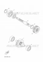 TRANSMISSION pour Yamaha MBK OVETTO 4T 2012