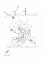 ROUE AVANT pour Yamaha OVETTO 4T UBS 2012