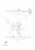 COMMODO / LEVIER pour Yamaha NEOS 4T 2013