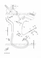 GUIDON ET CABLES pour Yamaha NEOS 4T 2013