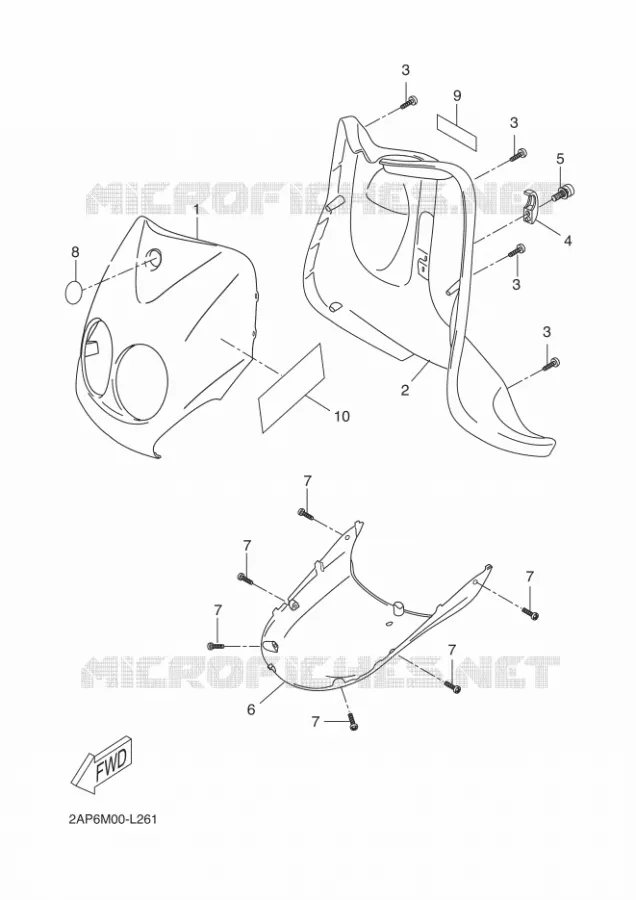 PROTEGE JAMBES Yamaha SCOOTER 50 2012 NEOS  YN50