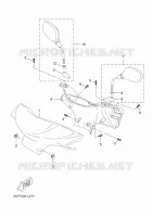 CARENAGES 1  pour Yamaha NEOS 2013